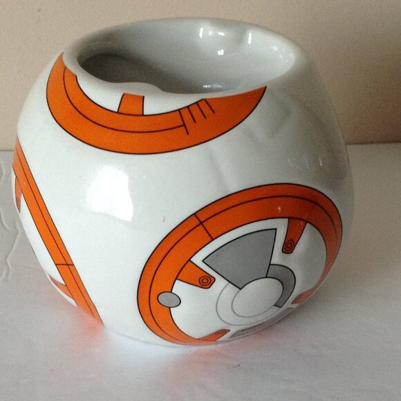Star Wars BB-8 droid Ceramic Coffee Mug Cup Heat Change ThinkGeek Drinking - Picture 2 of 4